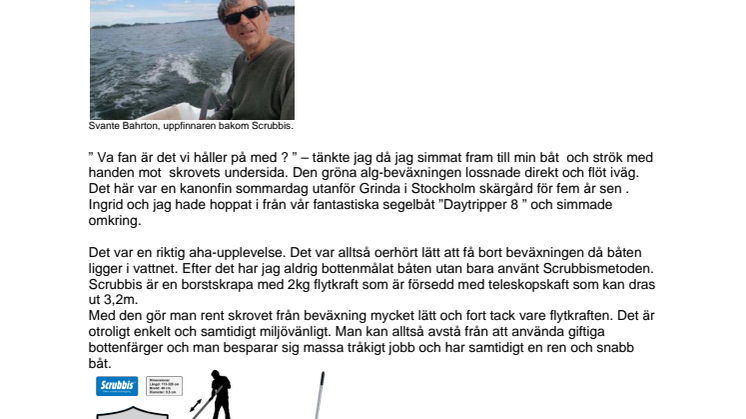Månadens innovatör hos smartasaker i juni Svante Bahrton
