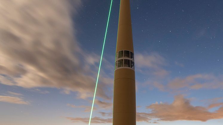 Big RGB-Green-laser-beam