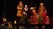 Sjöbo kommun har som mål att alla elever ska få möta professionell kultur i sin skolgång. Förställningen Jakten på riddar Martinus häst var en del av förra årets satsning. 