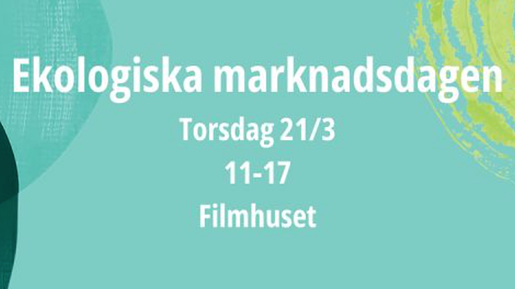 Ny branschdag för ekologisk mat och dryck