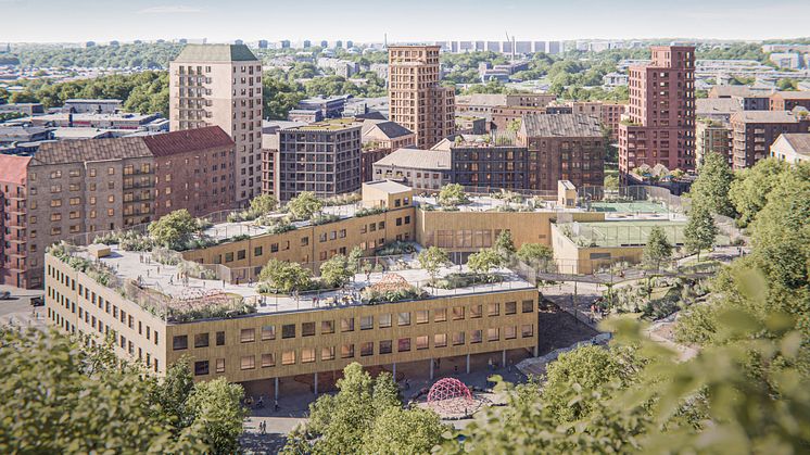 Välkomna till första spadtaget-ceremoni för Internationella Engelska Skolan i Södra Änggården!
