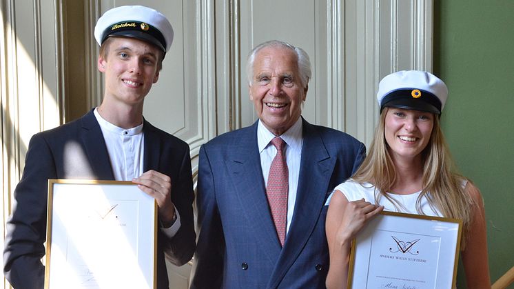 Anders Wall-stipendium till Uppsala-elever