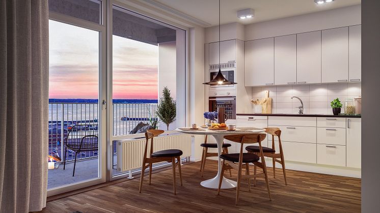 Bostäder i fastigheten Scala i Helsingborg