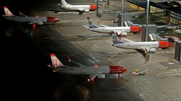 Norwegianin helmikuun liikennetiedot Vahvat matkustajalukemat, korkea käyttöaste ja kasvavat yksikkötuotot