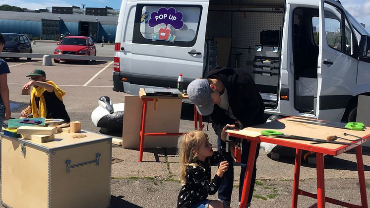 Välkommen till Bygglekplatsen Pop up