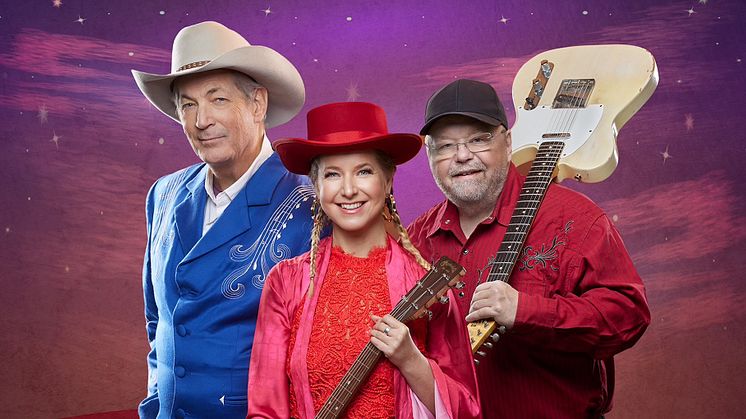 Turnépremiär den 8 mars för Kalle Moraeus, Frida Öhrn och Doug Seegers "Från Orsa Till Nashville"!
