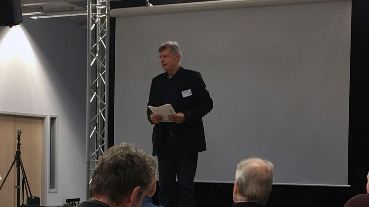 Håkan Nunstedt, Högskolan Väst, summerar dagarna tillsammans med Høgskolen i Østfold.
