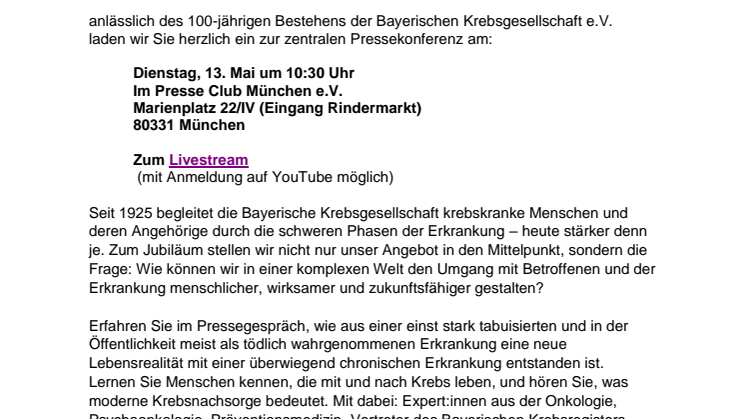Presse-Einladung 100 Jahre Bayerische Krebsgesellschaft 2025-05-05 final.pdf
