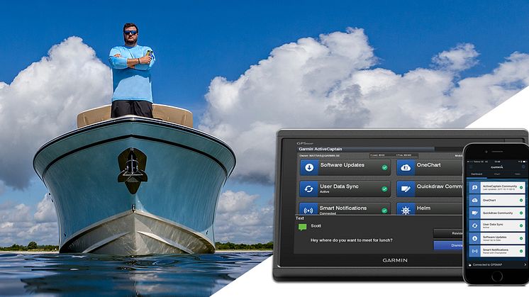 Garmin ActiveCaptain mobile app 