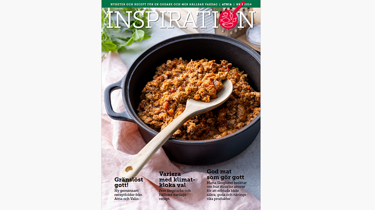 Nyheter och recept för en godare och mer hållbar vardag