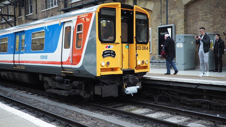 Class 313 at King's Cross