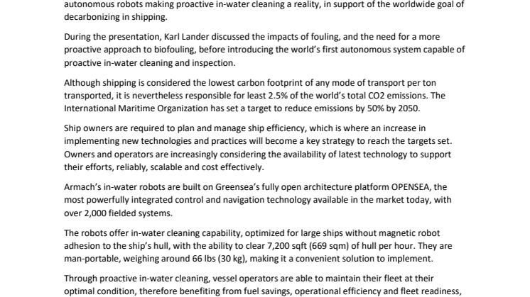 Jun22 Armach at 3rd Decarboizing Shipping Forum.pdf