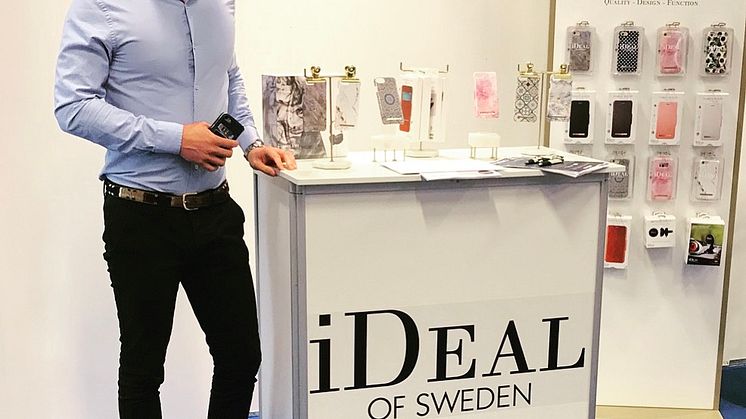 Adrian Salisbury, Key Account Manager for iDeal of Sweden 