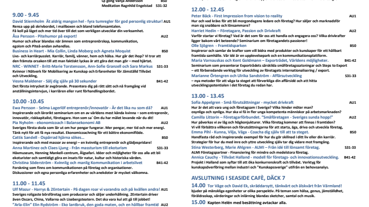 kvinnor i Fören - nu bär det av! 8-9 mars