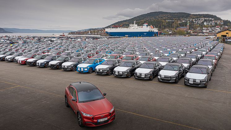 Skip nummer 2 Drammen Mustang Mach-E 2021