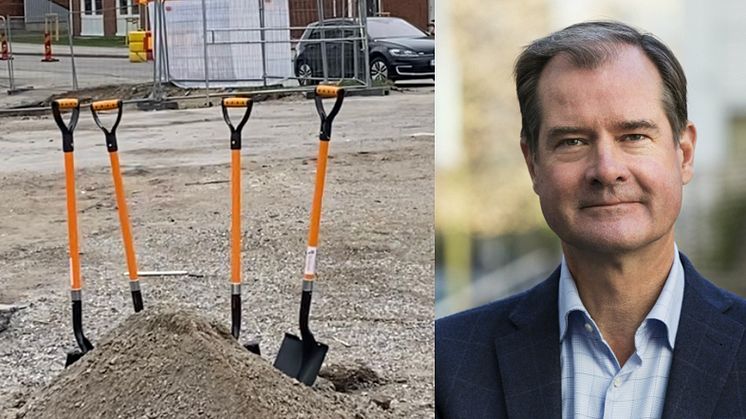 Mårten Lilja, vice vd Riksbyggen och chef för Affärsområde Bostad,