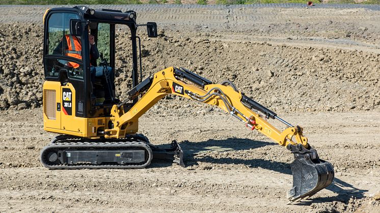 CAT 301.8 minigrävare, Next generation