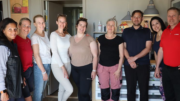Canons medarbetare och anställda på Canon Business Center erbjöds i maj och juni möjlighet att arbeta volontärt i Ronald McDonald Hus