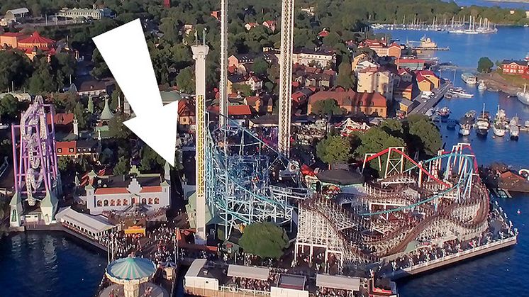 Gröna Lund får ny höghöjdsattraktion 2017
