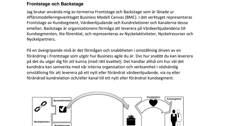 Att bygga det agila företaget del två - Utmaningen