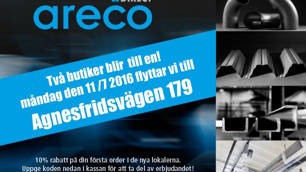 Två Areco Direct butiker blir till en!