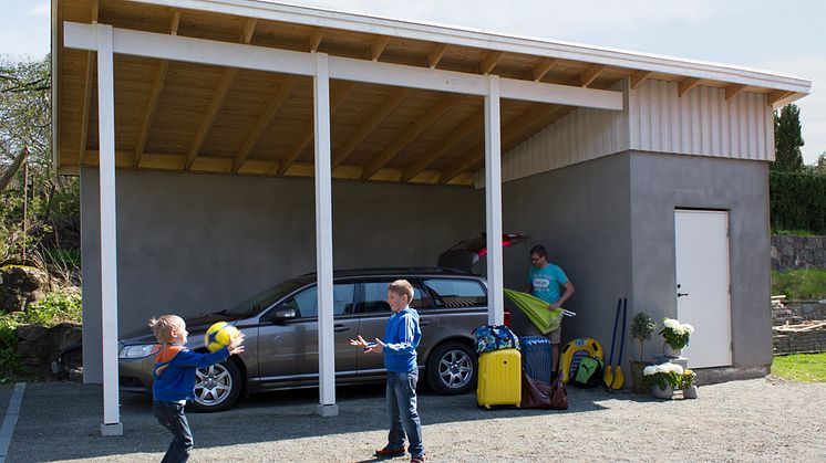 Bygge carport med bod – Inspirert