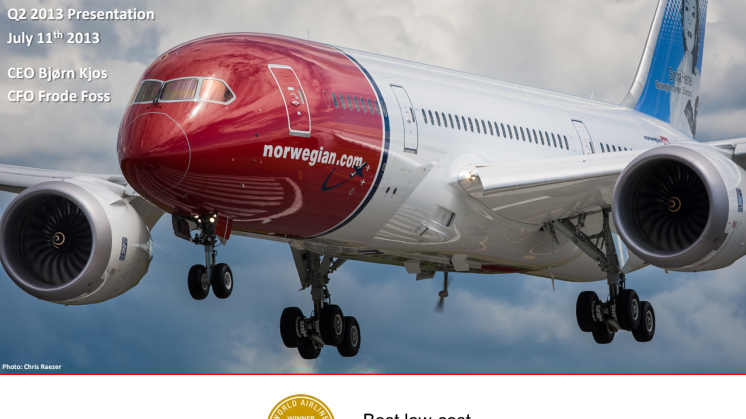 Norwegian Q2 13 Presentation