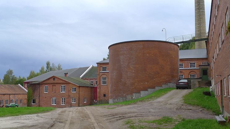 Storskalig fabriksmiljö i Dalsland utses till Årets industriminne 2015