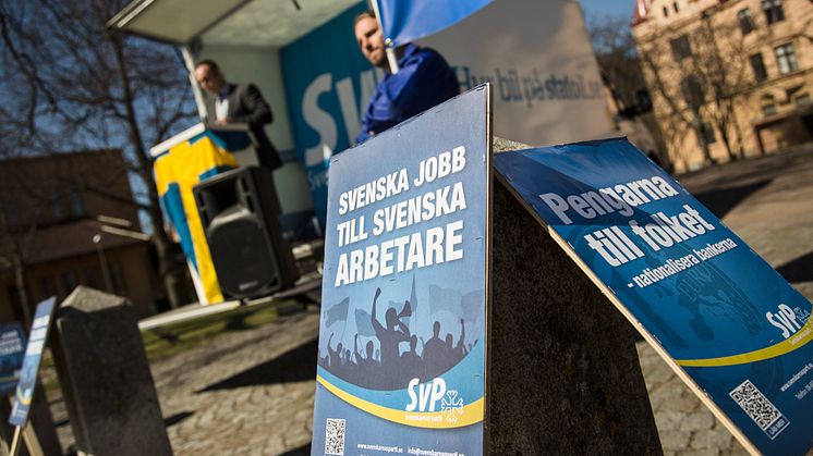 "SvP vill avveckla demokratin" - Daniel Poohl intervjuas av TTELA