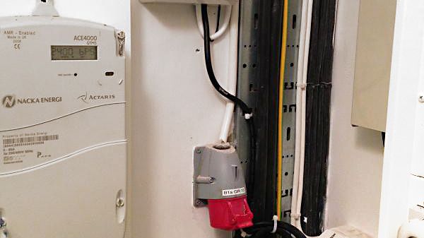 Pumpanläggning med GSM-larm