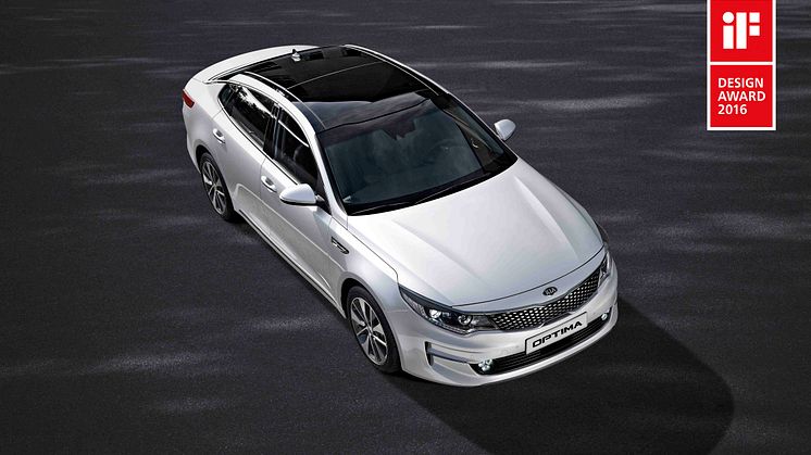iF Design Award 2016 till Kia Optima