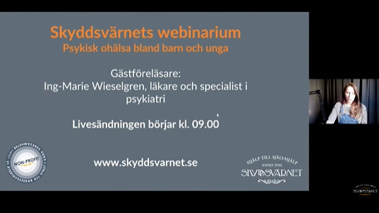 Se webinariet: Psykisk ohälsa bland barn & unga
