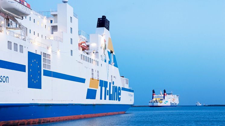 RoRo-trafik i Trelleborgs Hamn