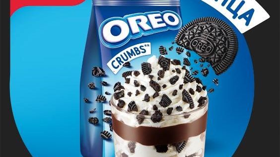 Oreo crumbs