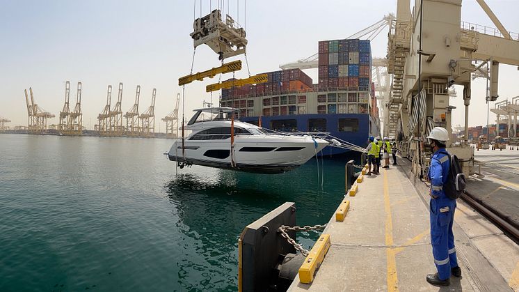 Current pressures on global freight transportation is also impacting yacht movements