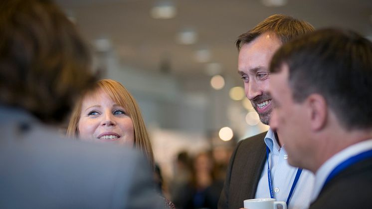 Annie Lööf, Johan Trouvé m.fl. på Industridagen