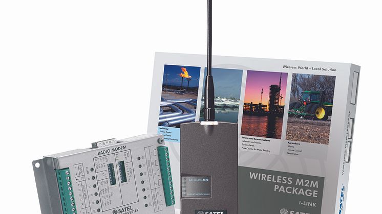 SATEL M2M package SATELLINE-1870 och I-LINK