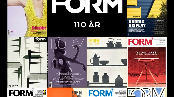 Form 110 år - firas med fest på Röhsska Museet