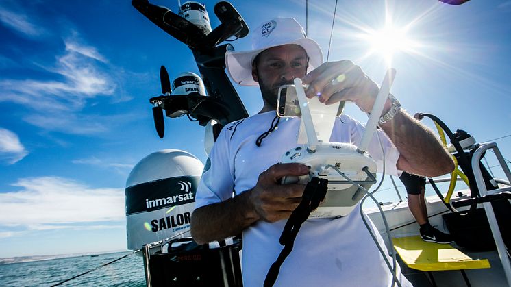 Inmarsat’s FleetBroadband powered the digital content delivery from the race yachts throughout the 2017-18 Volvo Ocean Race