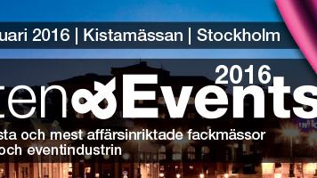 Möten & Events 2016: Nordens största fackmässa för mötes- och eventindustrin
