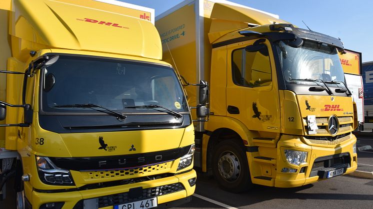 FUSO eCanter och Mercedes-Benz eActros 300