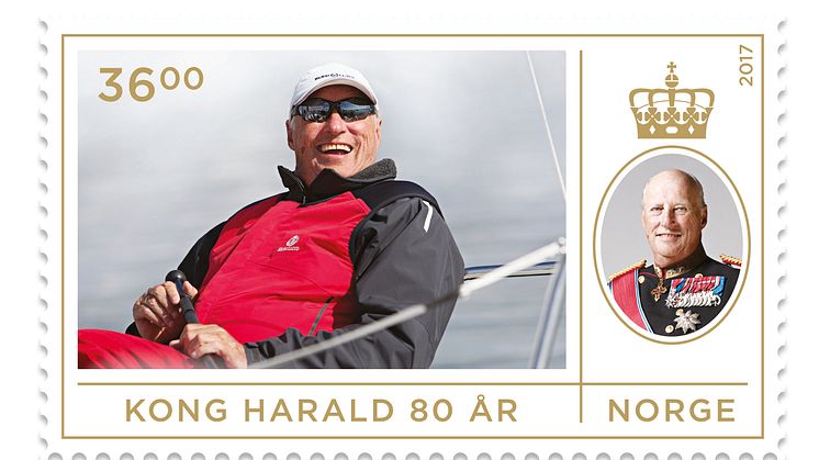 Kong Harald frimerke