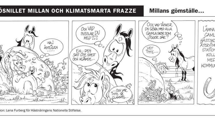 Millans hästskor blir skrot
