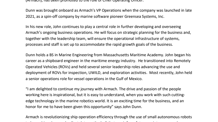 Jan23 Armach John Dunn Promotion.approved.pdf