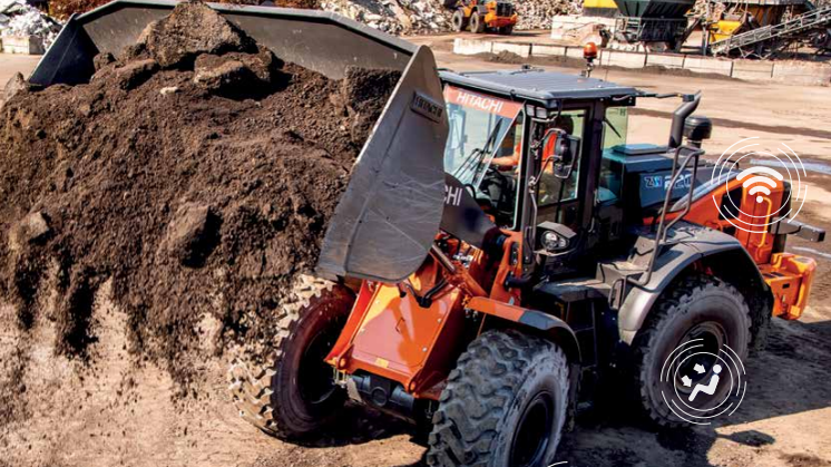 Broschyr Hitachi Hjullastare ZW220-7
