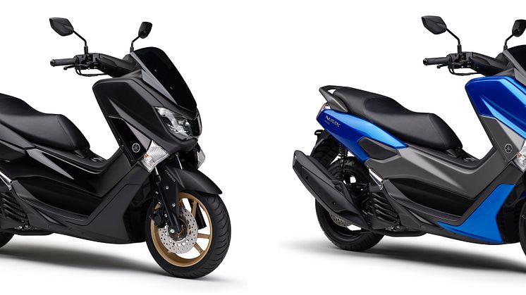 「NMAX155 ABS」 （ニューカラー／マットブラック） 　「NMAX155 ABS」 （ニューカラー／ブルー）