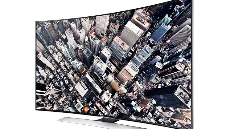 Samsung lanserar årets toppmodell – en välvd tv i Ultra HD