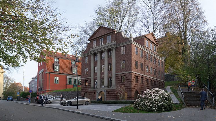 Visionsbild Ekmansgatan Arkitekt Albert/Inobi