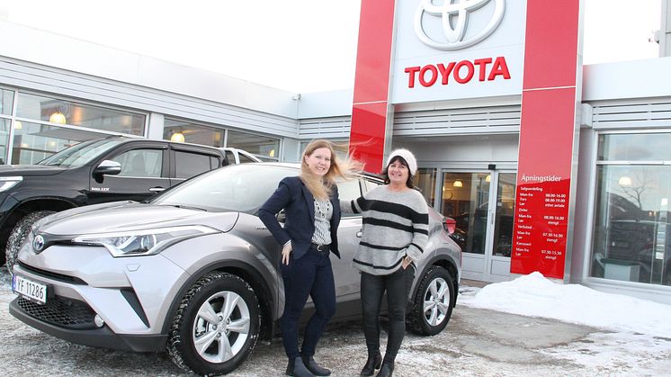 Gratulerer med Toyota C-HR! 
