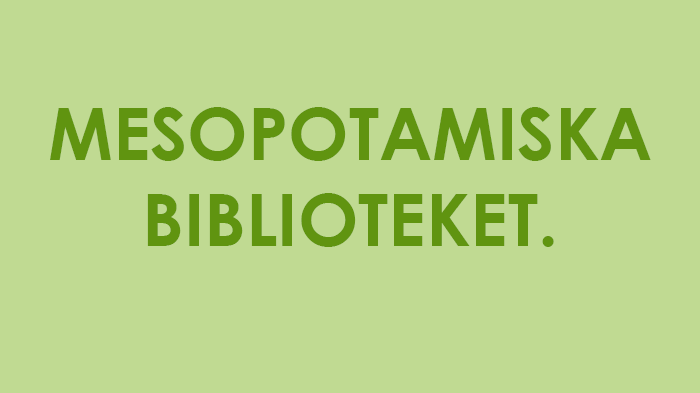 Ökad tillgänglighet till assyrisk/syriansk bokskatt på Haga bibliotek